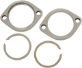 DRAG SPECIALTIES EXHAUST FLANGE KITS FOR HARLEY-DAVIDSON 2007 - 2019 Polished Stainless Exhaust Flange Kit