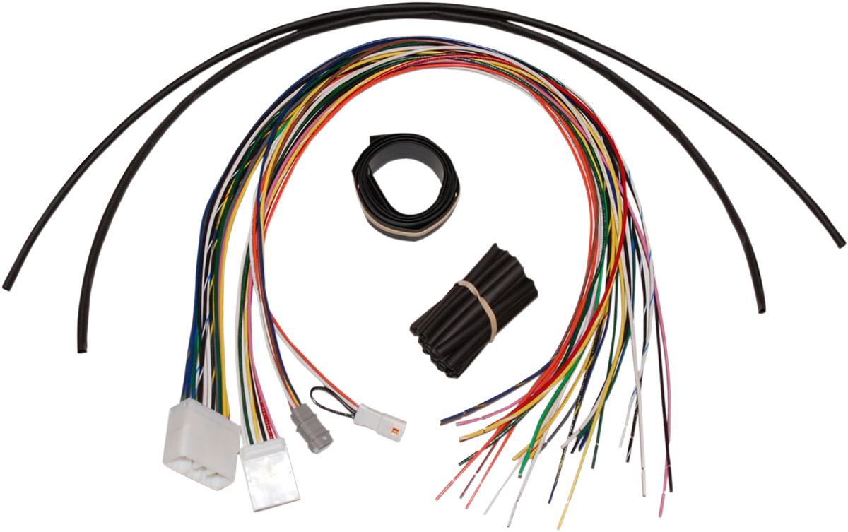 NAMZ 24" HANDLEBAR EXTENSION HARNESSES WIRE KIT EXT 24"VCTRY A&C