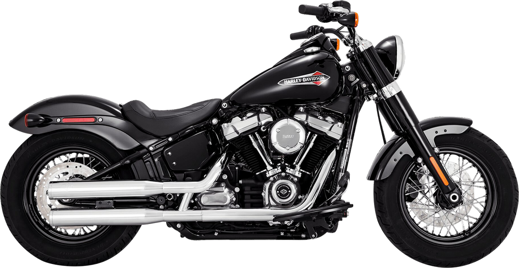 Eliminator 300 Chrome Slip-On Mufflers for Harley Davidson