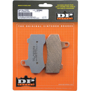 DP BRAKES SINTERED METAL BRAKE PADS FOR HARLEY-DAVIDSON