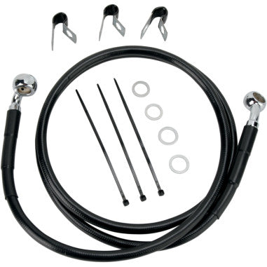 EXTENDED LENGTH STAINLESS STEEL BRAKE LINE KITS FOR HARLEY-DAVIDSON