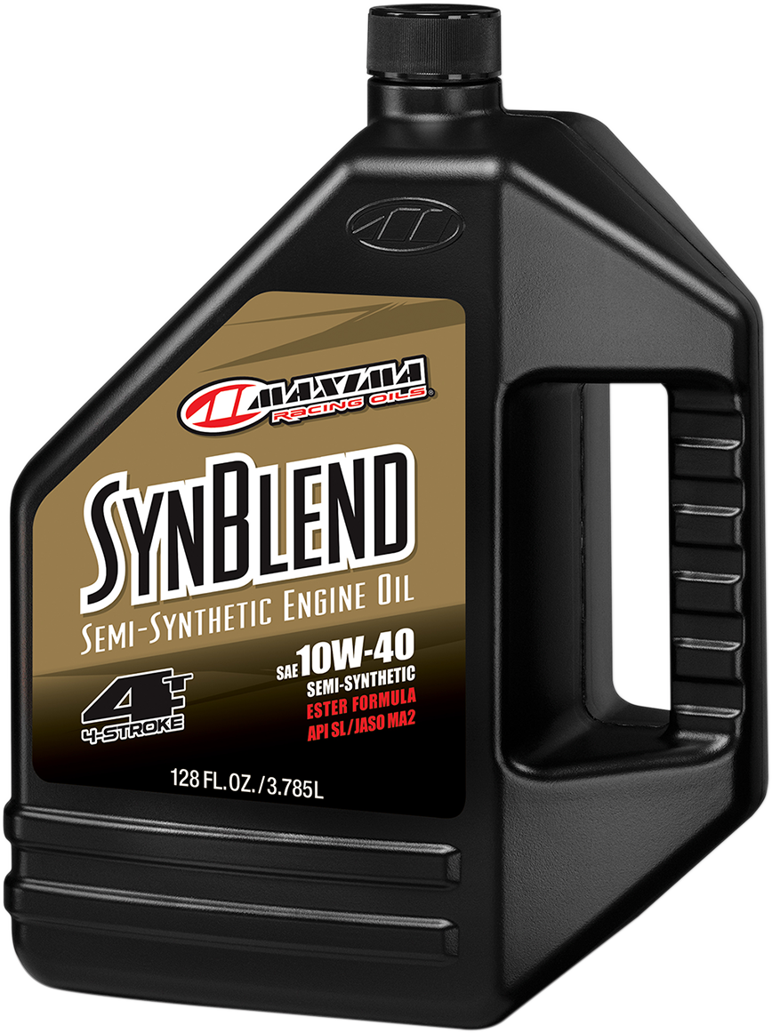 Aceite Motor 10W-40 Maxima SynBlend Semi-Synthetic 4T Engine Oil 1G