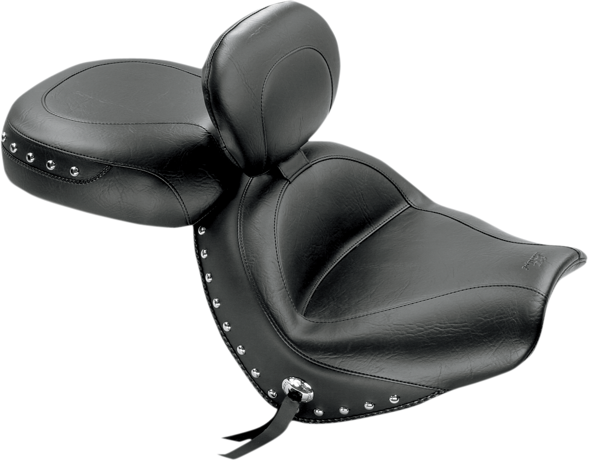 MUSTANG WIDE TOURING SEATS WITH DRIVER BACKREST SEAT WD STD DBR VTX13C