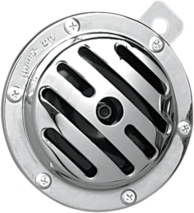 DRAG SPECIALTIES CHROME HORNS SLOTED HORN 12V 113DB