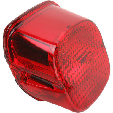 Lente Piloto Inclinada Para Harley-Davidson Laydown Tail Lamp Lens Red