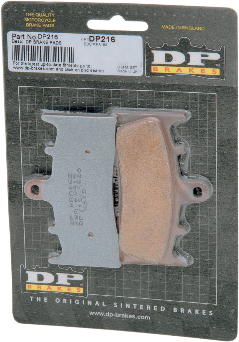 DP BRAKES BRAKE SHOES PAD, KAW/SUZ, FRT