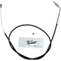 BLACK VINYL THROTTLE AND IDLE CABLES FOR HARLEY-DAVIDSON