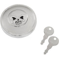 SCREW-IN LOCKING SKULL GAS CAPS FOR HARLEY-DAVIDSON