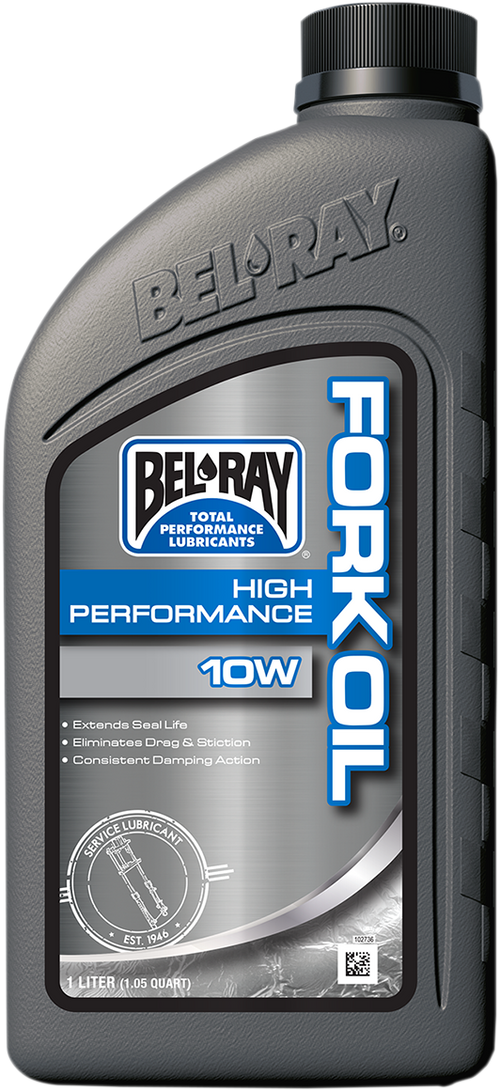 Aceite Horquillas Bel-Ray 10W High-Performance Fork Oil 1L
