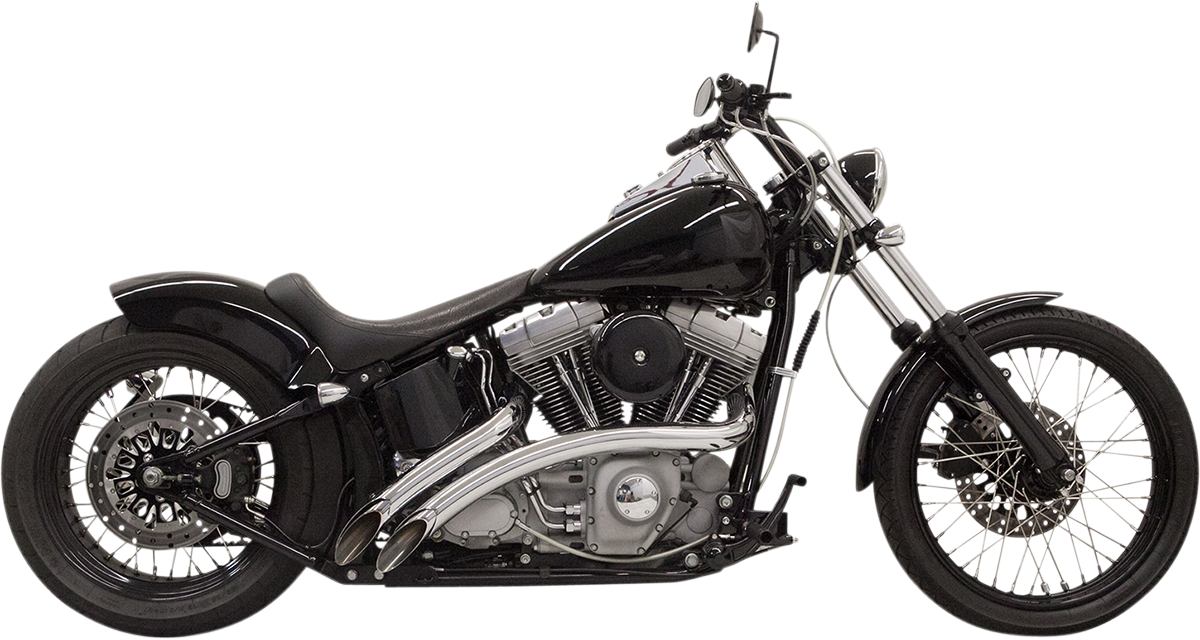 BASSANI XHAUST RADIAL SWEEPERS FOR HARLEY-DAVIDSON 2005 Chrome Radial Sweepers Exhaust System
