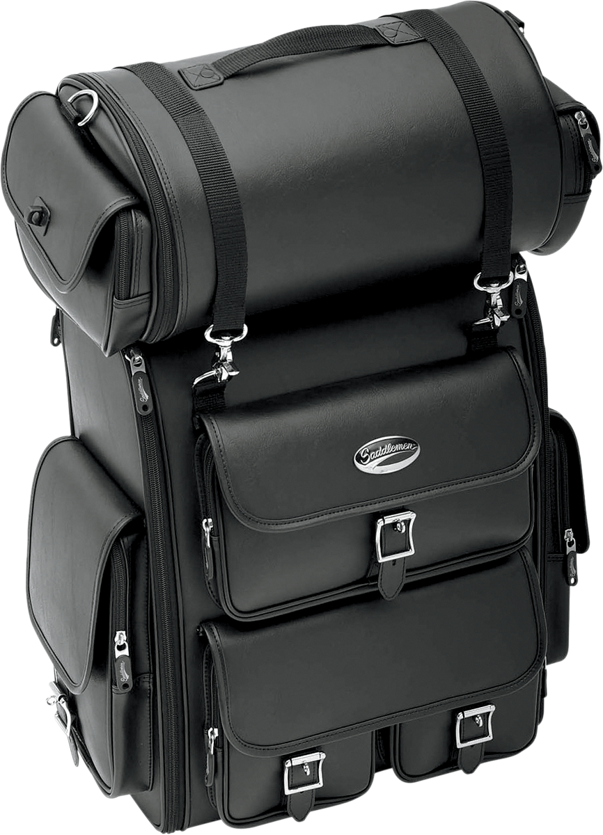 SADDLEMEN EX2200/EX2200S DELUXE SISSY BAR BAGS SISSY BAR BAG DRIFTER