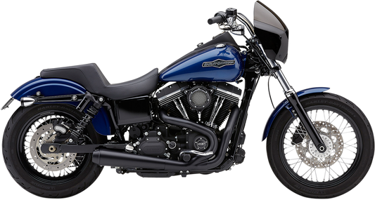 COBRA EL DIABLO 2-INTO-1 EXHAUST FOR HARLEY-DAVIDSON 2008 - 2011 Black El Diablo 2-Into-1 Exhaust System