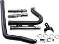 COBRA 909 2-INTO-2 EXHAUST SYSTEMS FOR HARLEY-DAVIDSON 2008 - 2011 Black 909 2-Into-2 Exhaust System