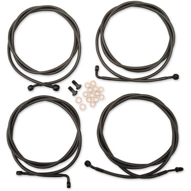 HANDLEBAR CABLE/BRAKE & CLUTCH LINE/WIRE KITS AND COMPONENTS FOR HARLEY-DAVIDSON