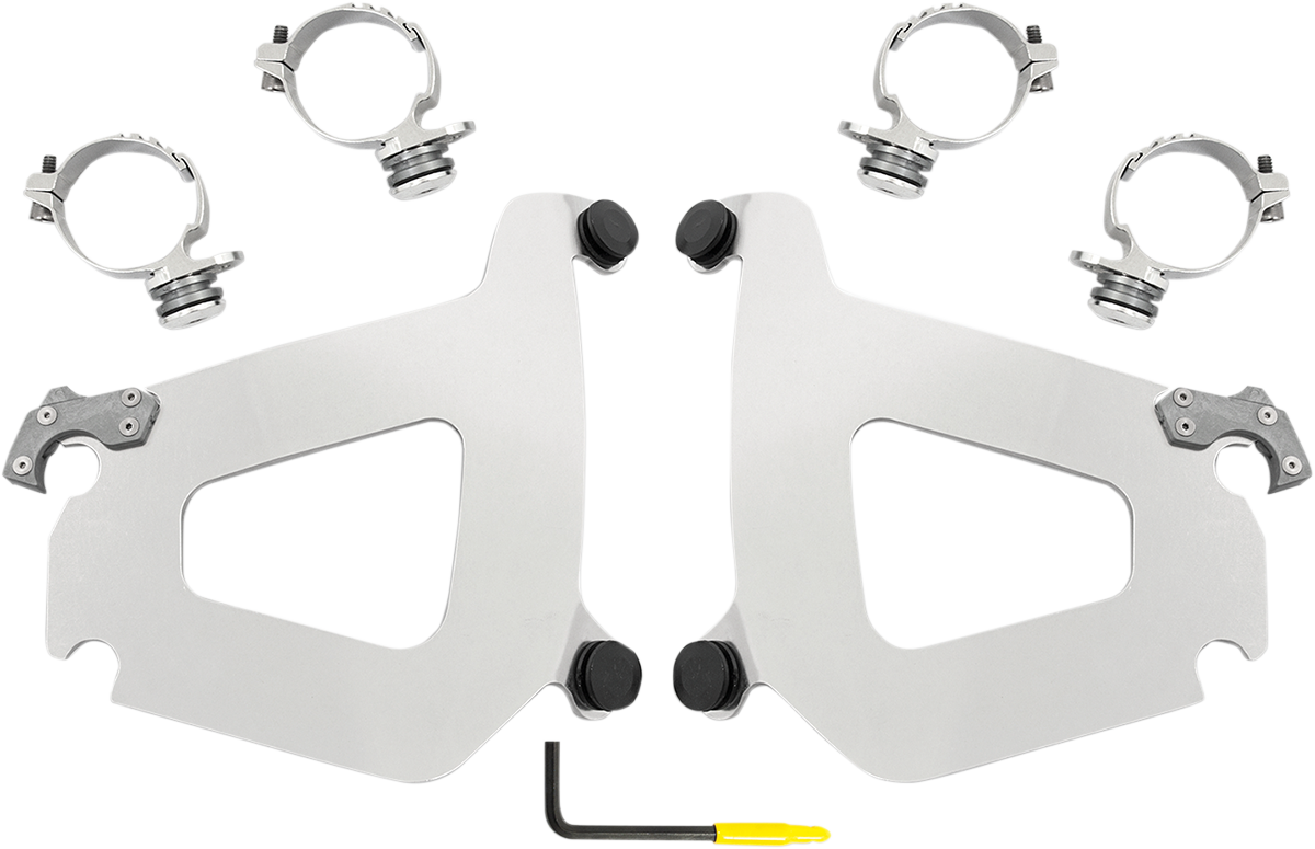 MEMPHIS SHADES METRIC MEMPHIS SHADES BULLET FAIRINGS MNT KIT BULLET XV19 POL