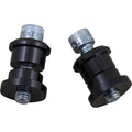 Solid Riser Bushings Black For Harley Davidson