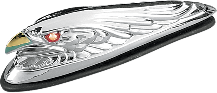 DRAG SPECIALTIES EAGLE HEAD FENDER ORNAMENTS EAGLE FNDR ORNAMNT W/LITE