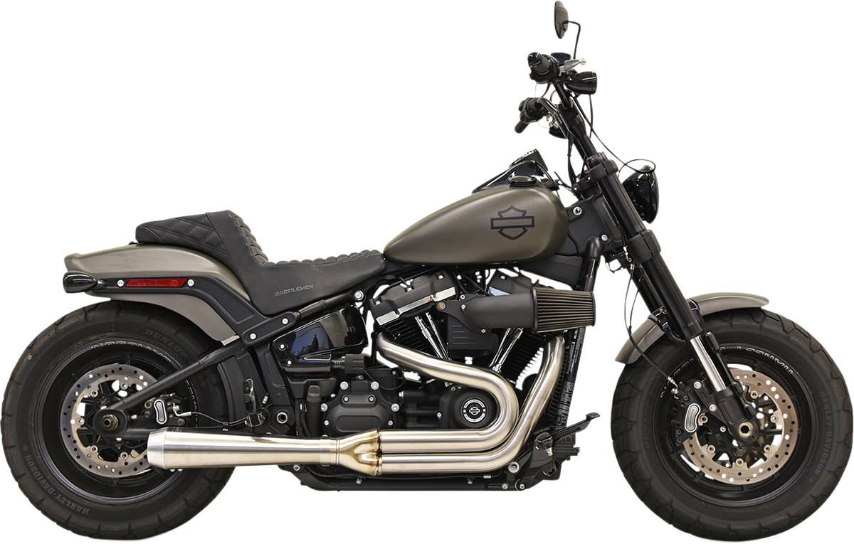 BASSANI XHAUST ROAD RAGE III 2-INTO-1 EXHAUST SYSTEMS FOR HARLEY-DAVIDSON 2018 - 2020 Stainless Steel Road Rage 2-Into-1 Exhaust System