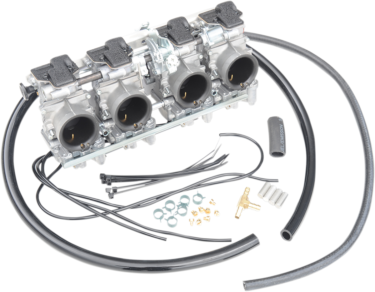 MIKUNI RS SERIES RADIAL FLAT SLIDE CARBURETORS CARBS RS36 4CYL SET