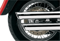 COBRA 3" SLIP-ON MUFFLERS FOR HARLEY-DAVIDSON 2000 - 2006 Chrome 3" Slip-On Mufflers