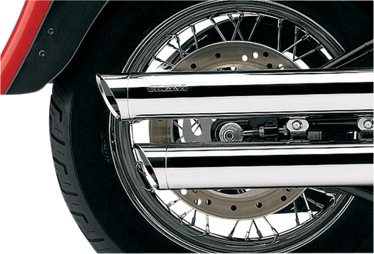 COBRA 3" SLIP-ON MUFFLERS FOR HARLEY-DAVIDSON 2000 - 2006 Chrome 3" Slip-On Mufflers