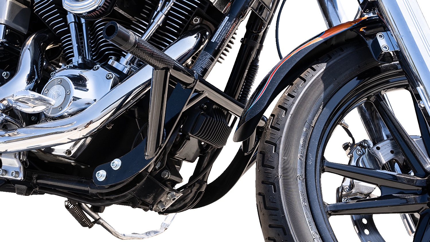 Brawler Kit Crash Bar for Harley Davidson Dyna 06-17