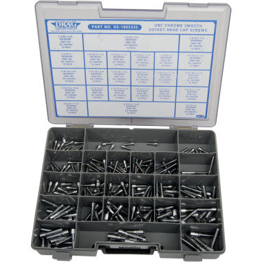 COARSE-THREAD SOCKET-HEAD BOLT ASSORTMENTS FOR HARLEY-DAVIDSON