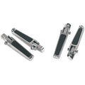 FOOTPEGS WITH RUBBER INLAY FOR HARLEY-DAVIDSON
