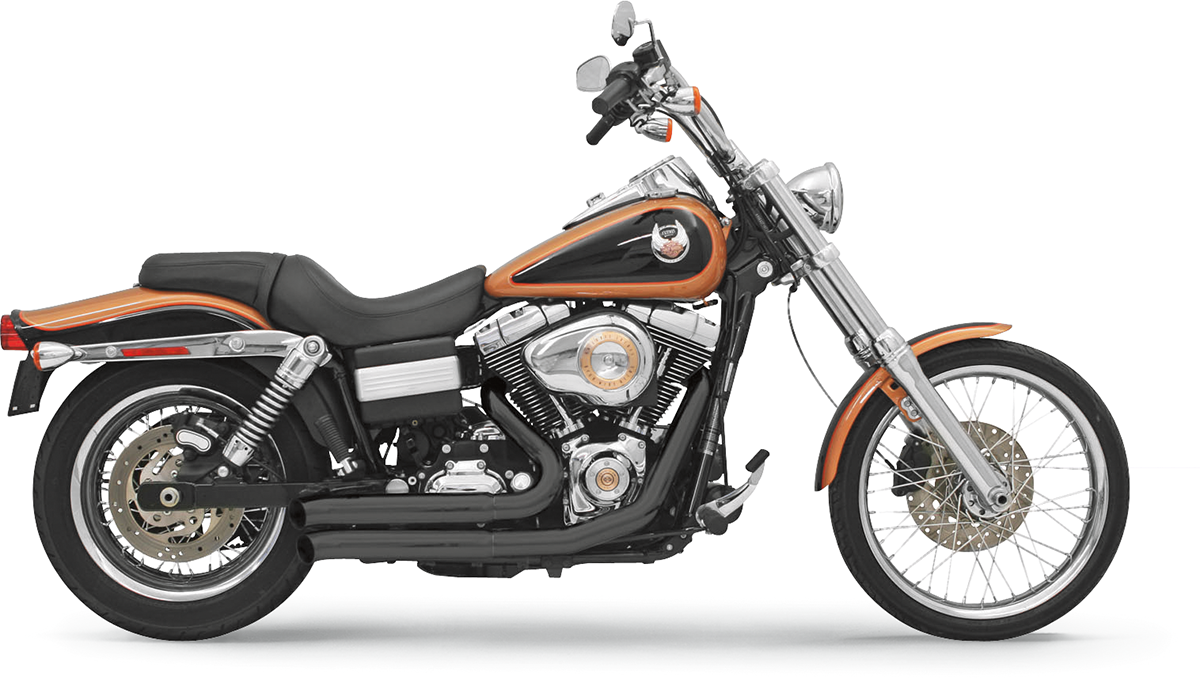 BASSANI XHAUST FIRESWEEP FIREPOWER SERIES EXHAUST FOR HARLEY-DAVIDSON 2008 - 2017 Black Firepower Series Exhaust