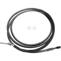 BRAIDED DOT HYDRAULIC CLUTCH LINES FOR HARLEY-DAVIDSON