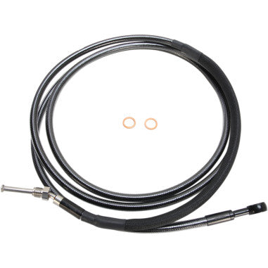 BRAIDED DOT HYDRAULIC CLUTCH LINES FOR HARLEY-DAVIDSON