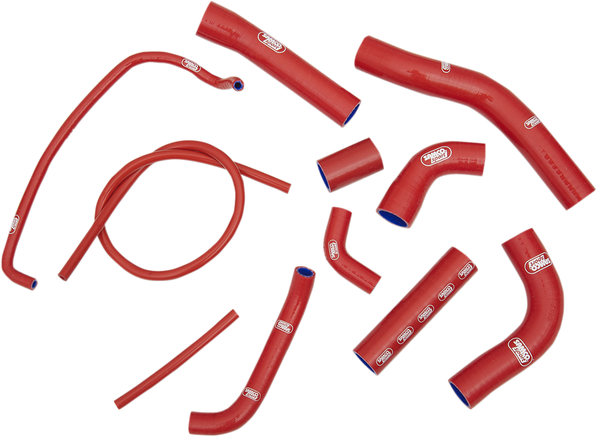 SAMCO SPORT RADIATOR HOSE KITS AND CLAMP KITS RADIATOR HOSE KIT YAM RED