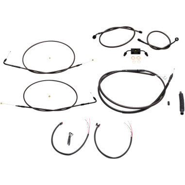 HANDLEBAR CABLE/BRAKE & CLUTCH LINE/WIRE KITS AND COMPONENTS FOR HARLEY-DAVIDSON