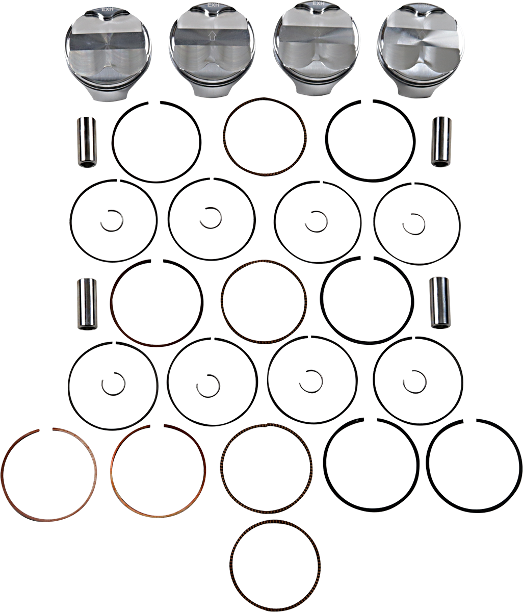 JE PISTONS PISTONS PSTN KT ZX10R 04-06 STD