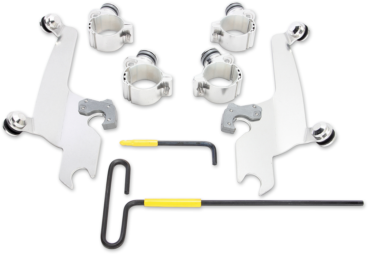 MEMPHIS SHADES METRIC NO-TOOL TRIGGER-LOCK MOUNT KITS FOR SPORTSHIELDS MNT KIT SS VIC VEGAS POL
