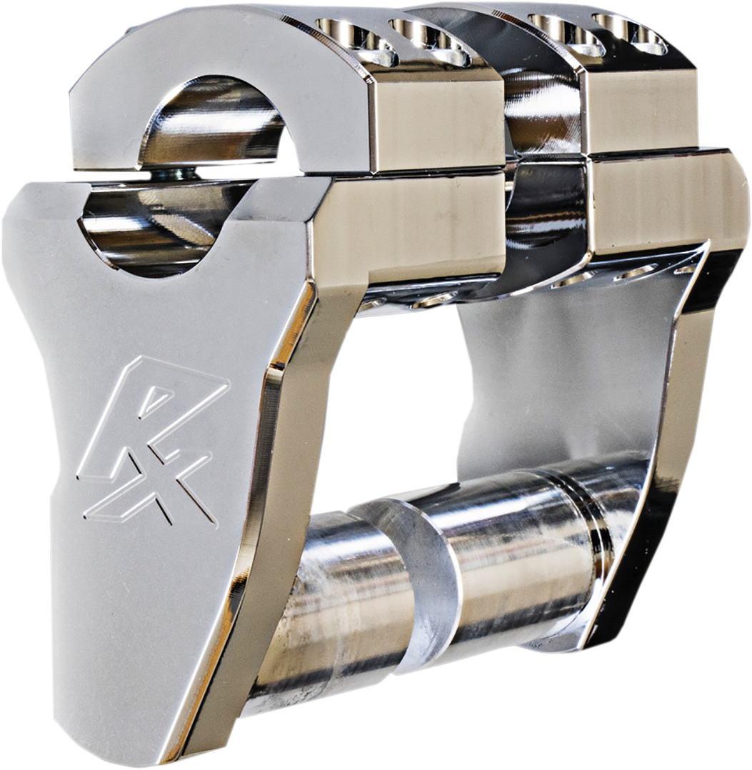 ROX SPEED FX PATRIOT SERIES PIVOTING RISER KITS INCH PIVOT RISER CHROME 2
