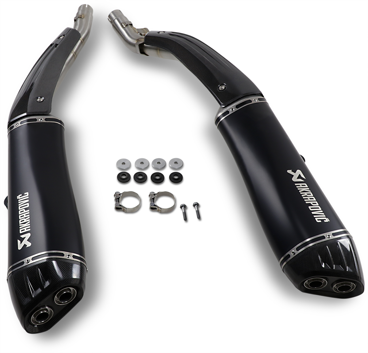 AKRAPOVIC SLIP-ON SERIES MUFFLERS MUFFLERS TI/CF K1600B