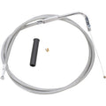 BRAIDED AND BLACK VINYL THROTTLE AND IDLE CABLES FOR HARLEY-DAVIDSON