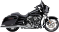 COBRA 909 UPPER CUT MUFFLERS FOR HARLEY-DAVIDSON 2009 Chrome 909 Upper Cut Slip-On Mufflers