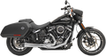 BASSANI XHAUST ROAD RAGE 2-INTO-1 SYSTEMS FOR HARLEY-DAVIDSON 2018 - 2019 Chrome Road Rage 2-Into-1 Exhaust System