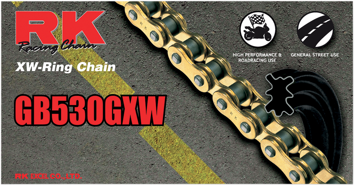 RK XW-RING (GXW) GB530GXW X 112 LINKS