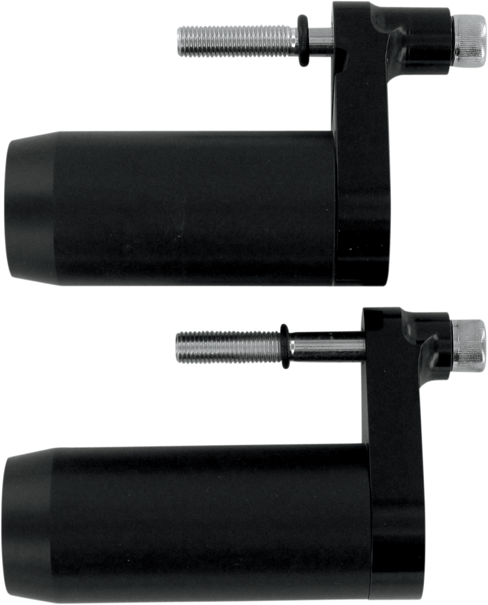 POWERSTANDS RACING FRAME SLIDERS FRAME SLIDERS YAM BK