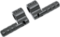 LINDBY CLAMP-ON FOOTPEGS FOOTPEG CLAMPON WIDE BLK