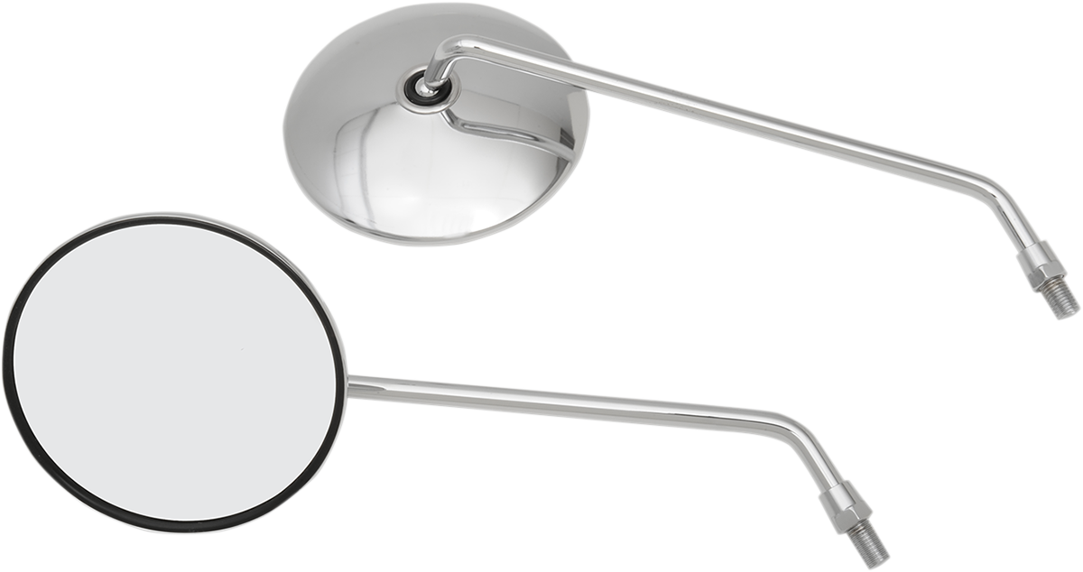 EMGO YAMAHA CLASSIC CHROME MIRRORS MIRROR UNIVERSAL CHROME