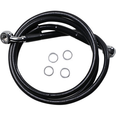 EXTENDED LENGTH STAINLESS STEEL BRAKE LINE KITS FOR HARLEY-DAVIDSON