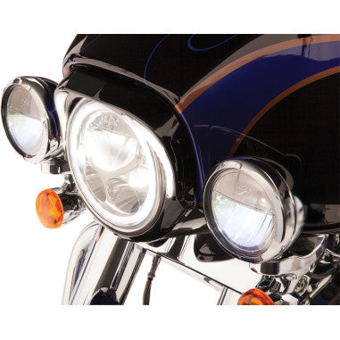 FANG HEADLIGHT BEZELS FOR HARLEY-DAVIDSON