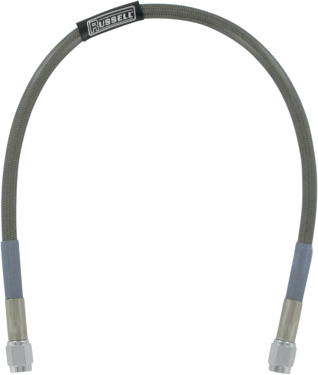 RUSSELL UNIVERSAL BRAIDED STAINLESS STEEL BRAKE LINES SS DOT BRAKE LINE 17"W/CL