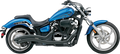 COBRA SPEEDSTER SWEPT EXHAUST EXHAUST SPD SWPT BLK STRK