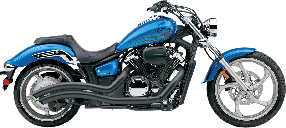 COBRA SPEEDSTER SWEPT EXHAUST EXHAUST SPD SWPT BLK STRK