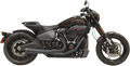 BASSANI XHAUST ROAD RAGE 2-INTO-1 SYSTEMS FOR HARLEY-DAVIDSON 2019 - 2020 Black Road Rage 2-into-1 System